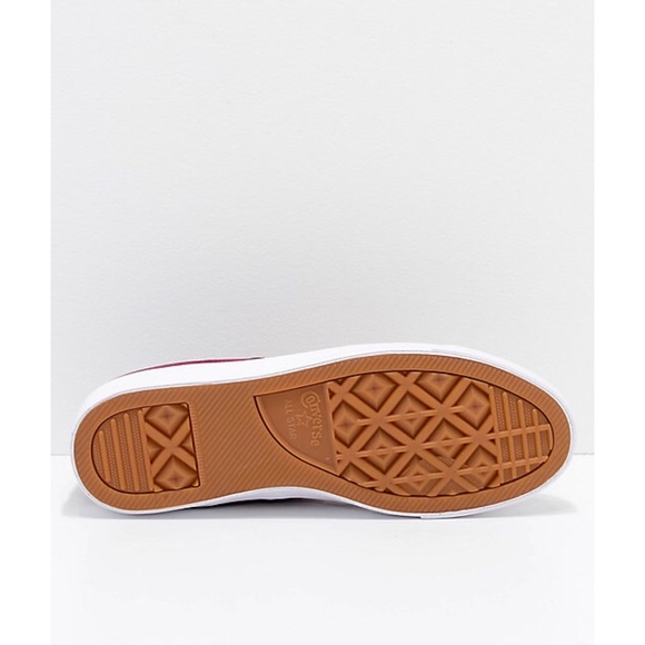 Converse • One Star Suede Pro Skate Burgundy Shoes - Picture 4 of 7